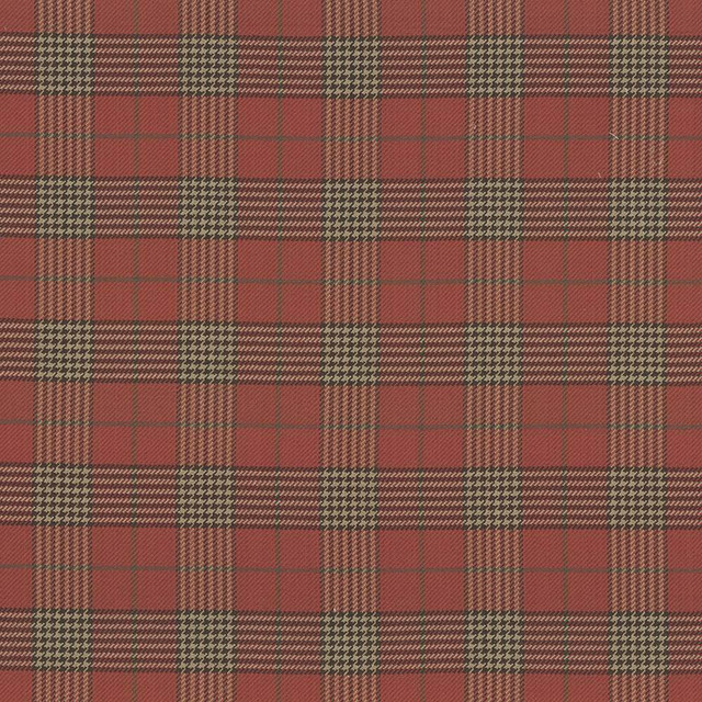 Kasmir Fabric Tuckerton Redstone 1435 INDIA 12,000 Wyzenbeek Double Rubs H: 4 3/8 inches, V:4 7/8 inches 53 - 54 - My Fabric Connection - Kasmir