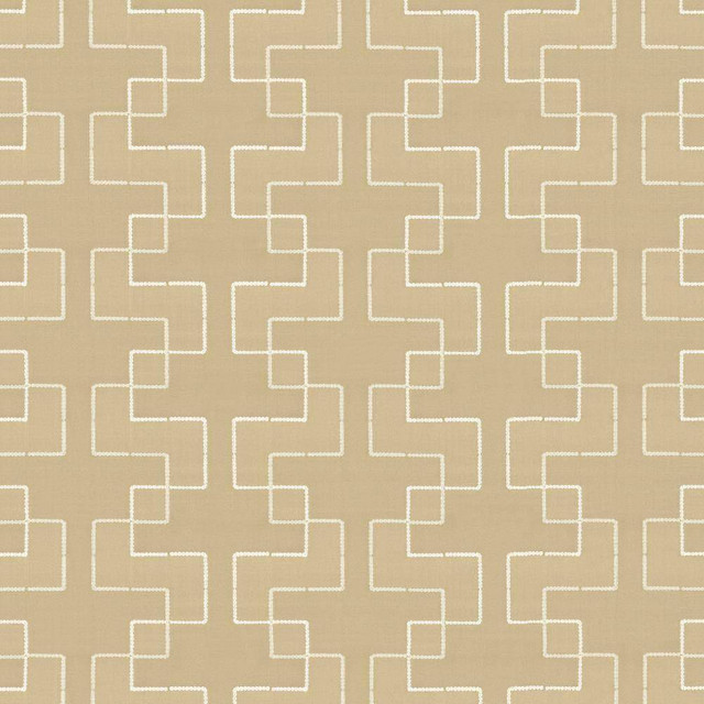 Kasmir Fabric Urbanite Champagne 5110 INDIA Not Tested H: 9 4/8 inches, V:5 inches 55 - 56 - My Fabric Connection - Kasmir