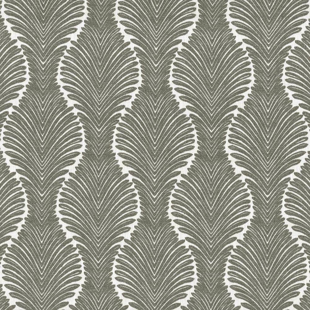 Kasmir Fabric West Palm Stone 5113 INDIA 26,000 Martindale Cycles H: 13 4/8 inches, V:17 inches 53 - 55 - My Fabric Connection - Kasmir