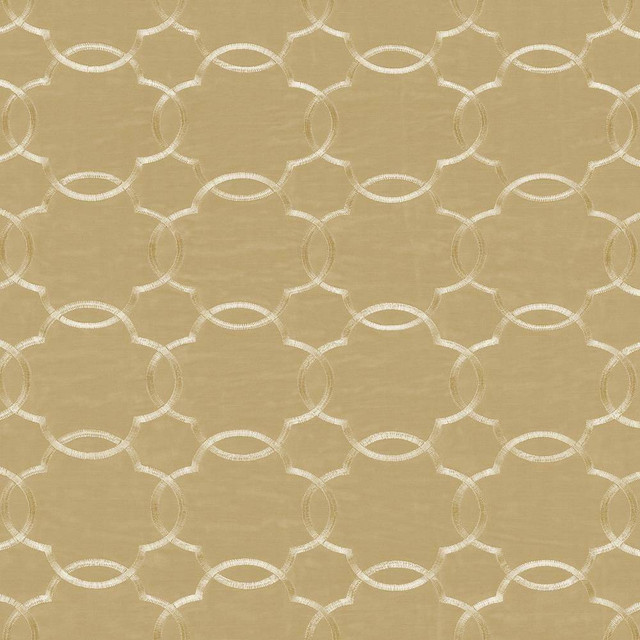 Kasmir Fabric Zara Trellis Natural 5066 CHINA Not Tested H: 4 1/8 inches, V:3 6/8 inches 57 - 58 - My Fabric Connection - Kasmir