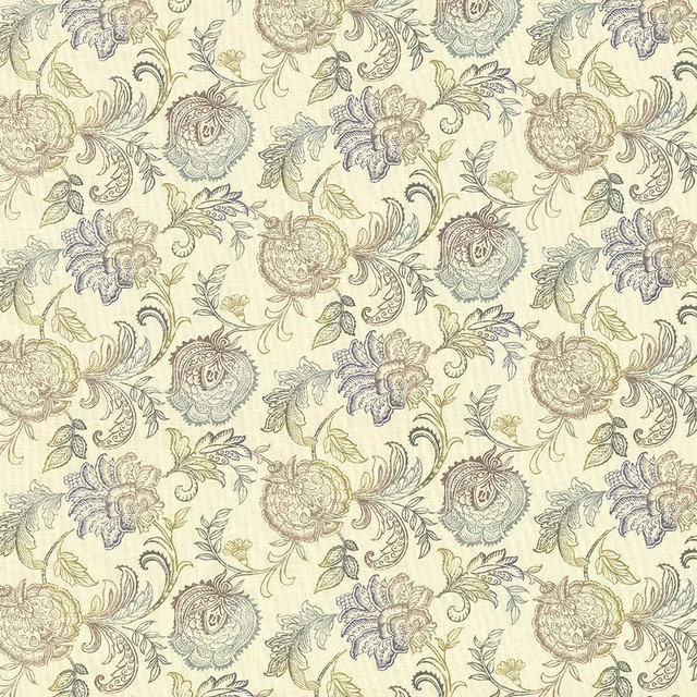 Kasmir Fabric Zoes Garden Splash 5065 SPAIN 18,000 Wyzenbeek Double Rubs H: 27 inches, V:13 4/8 inches 54 - 55 - My Fabric Connection - Kasmir