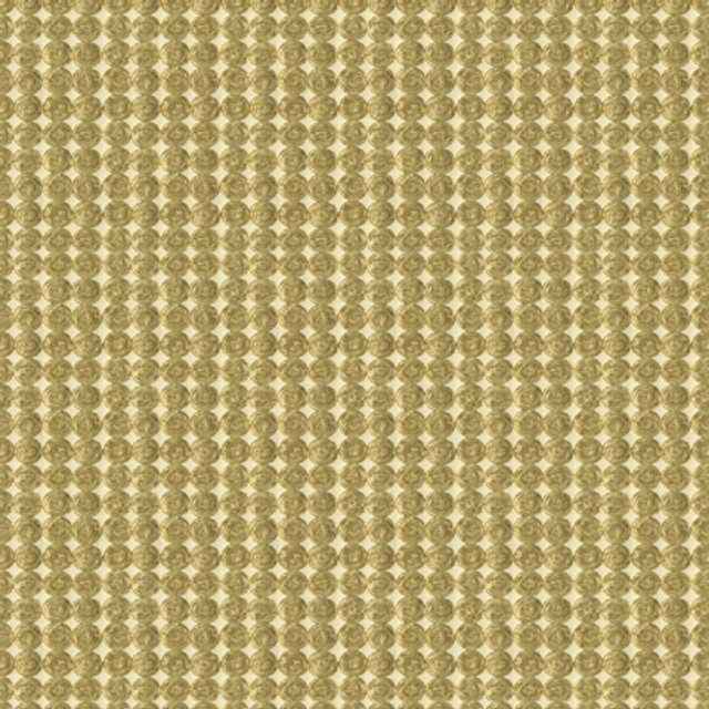 Kravet Couture Fabric Rare Coin White Gold