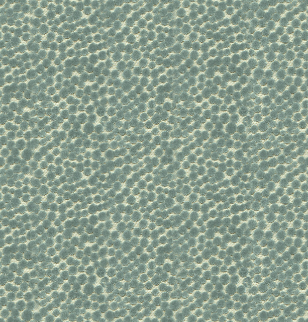 Kravet Couture Fabric Polka Dot Plush Mineral