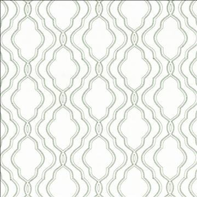 Kasmir Fabric Arbor Cove Duckegg 1449 100% Cotton INDIA Not Tested H: 10 2/8 inches, V: 9 2/8 inches 56 - My Fabric Connection - Kasmir