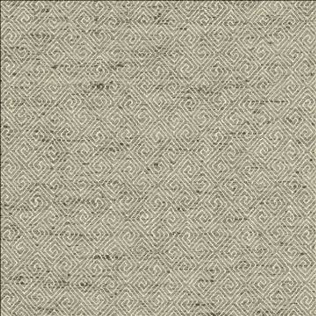 Kasmir Fabric Kaiping Silver 5123 59% Polyester 41% Cotton INDIA 30,000 Wyzenbeek Double Rubs H: 2 5/8 inches, V: 3 inches 57 - My Fabric Connection - Kasmir