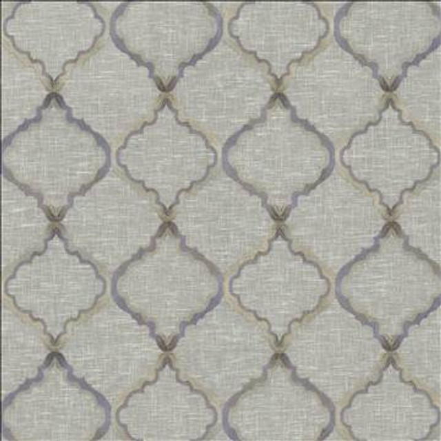 Kasmir Fabric Negroni Shadow 5123 81% Polyester 19% Cotton INDIA Not Tested H: 8 6/8 inches, V: 9 4/8 inches 54 - My Fabric Connection - Kasmir
