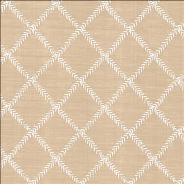 Kasmir Fabric Zipper Trail Rose Quartz 1449 67% Polyester 33% Cotton INDIA Not Tested H: 4 6/8 inches, V: 4 6/8 inches 53 - My Fabric Connection - Kasmir