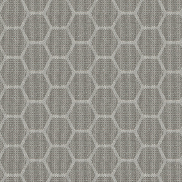 Kravet Contract Fabric Hexi Spark Silver