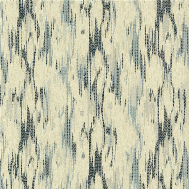 Kasmir Fabric Aura Ocean 5157 94% Polyester 6% Linen TURKEY Not Tested Horizontal: 25 5/8 inches and Vertical: 23 5/8 inches 116 - My Fabric Connection -