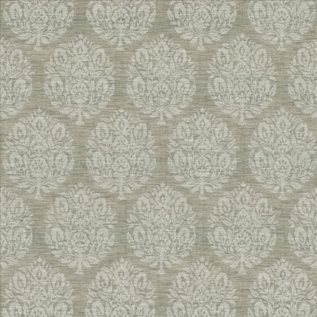 Kasmir Fabric Hemera Chrome 5157 66% Polyester 34% Linen TURKEY Not Tested Horizontal: 7 7/8 inches and Vertical: 14 inches 54 - My Fabric Connection -