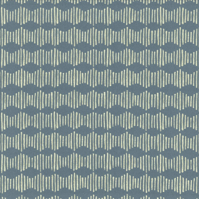 Kasmir Fabric Jangu Harbor 5145 100% Cotton SPAIN 35,000 Wyzenbeek Double Rubs Horizontal: 4 4/8 inches and Vertical: 9 inches 54 - My Fabric Connection -
