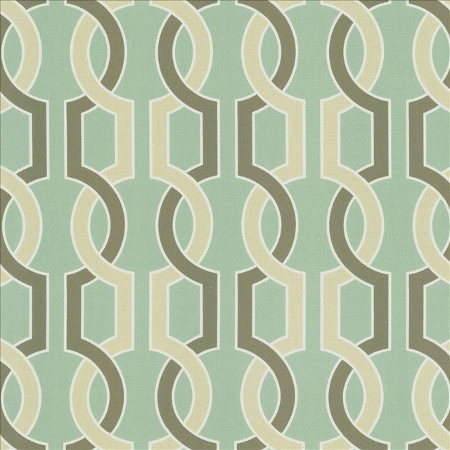 Kasmir Fabric Twine Mist 5142 100% Cotton SPAIN 35,000 Wyzenbeek Double Rubs Horizontal: 13 4/8 inches and Vertical: 13 4/8 inches 54 - My Fabric Connection -