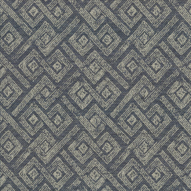 Kasmir Fabric Yakima Blue 5143 48% Recycled Cotton 27% Acrylic 25% Polyester USA 30,000 Wyzenbeek Double Rubs Horizontal: 9 1/8 inches and Vertical: 9 6/8 inches 54 - My Fabric Connection -