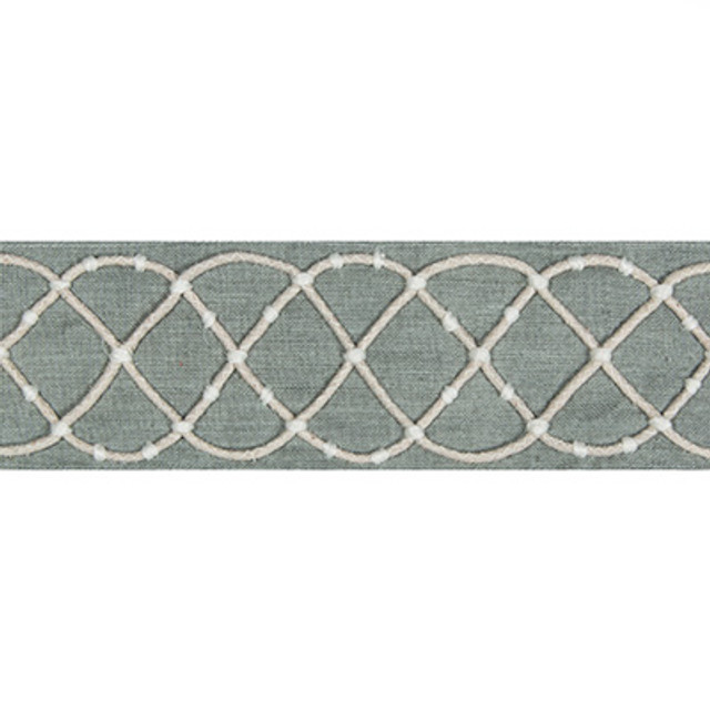 Kravet Basics Trim Fisherman'S Net Silver