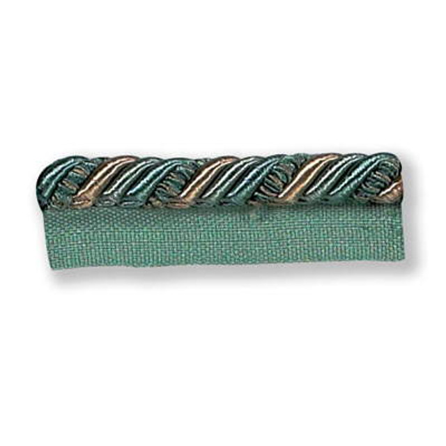 Kravet Couture Trim Ribbon Flanged Cord Lagoon