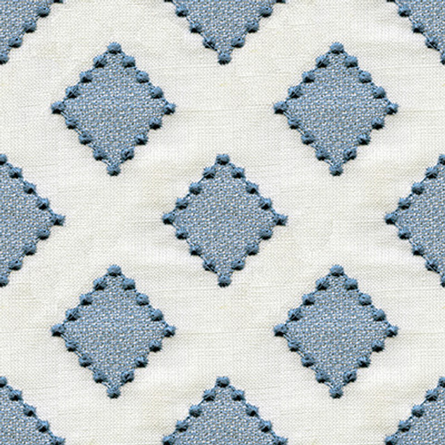 Kravet Basics Fabric Diamondots Indigo