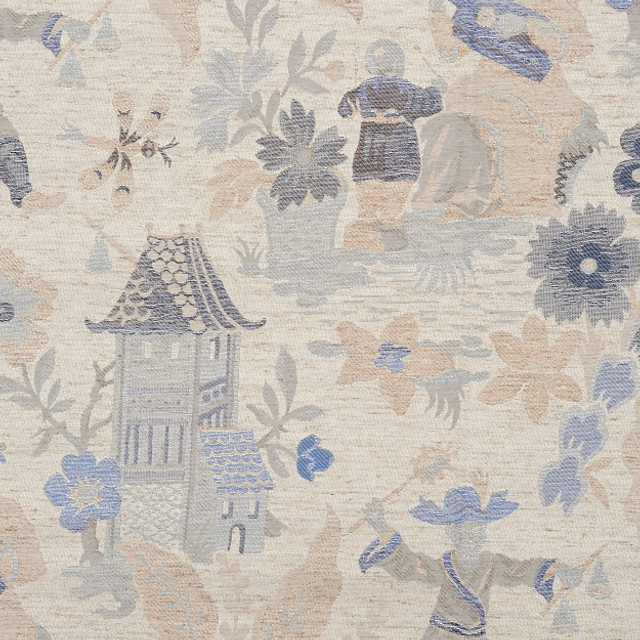 JF Fabric HERON 63J6831 CC CRYPTON HOME INDIGO 63% Rayon, 27% Polyester, 10% Flax UNITED STATES ABRASIO (HEAVY DUTY- 30,000+ DOUBLE RUBS) Horizontal: 28.000 and Vertical: 28.500 57.00 - My Fabric Connection -
