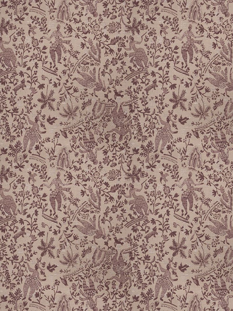 Stroheim Fabric 6717504 Mondego Barberry Ambiance Vol. II 70% Viscose, 30% Linen India see fabric sample Horizontal: 30.5 inches and Vertical: 26.5 inches 54 inch min (See samples) - My Fabric Connection -