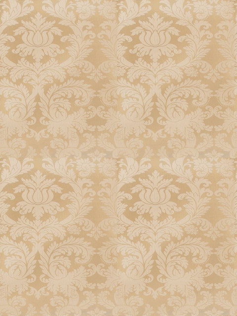 Stroheim Fabric 5361503 Pierrepont Damask Cornsilk Palace Silks 49% Polyester, 30% Silk, 11% Acrylic, 10% Cotton India see fabric sample Horizontal: 26.77 inches and Vertical: 34.25 inches 54 inch min (See samples) - My Fabric Connection -