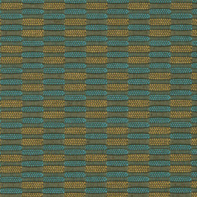 Crypton Fabric Tide Peacock 1003824 our website for purchase 51% Polyester, 26% Rayon, 23% Cotton USA or Asia - Horizontal: 0.563" and Vertical: 0.75" 54" - My Fabric Connection -