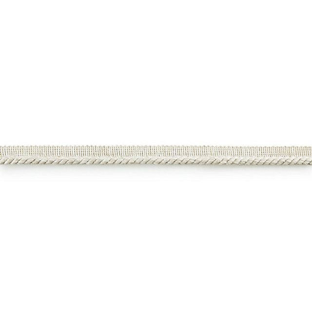 Scalamandre Trim Trim Anders Linen Cord/Oat C308-002 STOCKED AT 100% LINEN BELGIUM LIGHT DUTY Horizontal: and Vertical: .5" - My Fabric Connection -