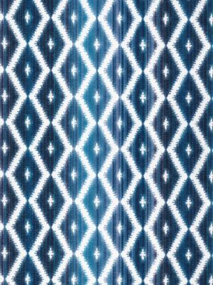 Grey Watkins Fabric Diamantina Blue Marine SI13160004 WATERFALL 55% POLYESTER 45% COTTON INDIA HEAVY DUTY Horizontal: 3" and Vertical: 2.5" 54 - My Fabric Connection -