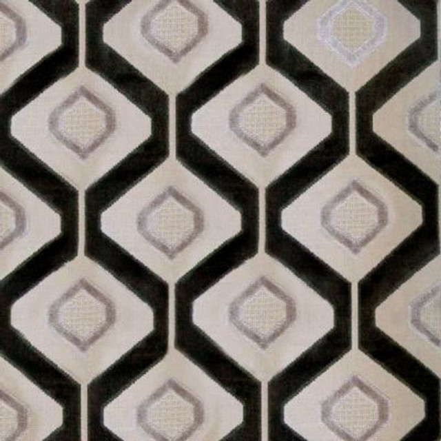 Scalamandre Fabric Gavin Grey COQUAL0001 100% VISCOSE BELGIUM MEDIUM DUTY Horizontal: 6.5" and Vertical: 6.75" 51 - My Fabric Connection -