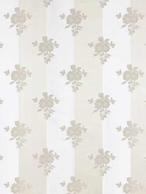 Old World Weavers Fabric Madame Valadon Porcelain WEF1050001 100% SILK UNITED KINGDOM LIGHT DUTY Horizontal: 11.5" and Vertical: 11" 56 - My Fabric Connection -