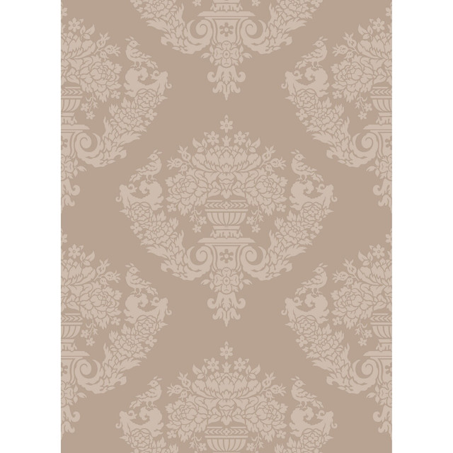 Cole & Son Wallcovering Sudbury Gold - PAPER - 100% United Kingdom - Horizontal: - and Vertical: 14.5 21 - My Fabric Connection -