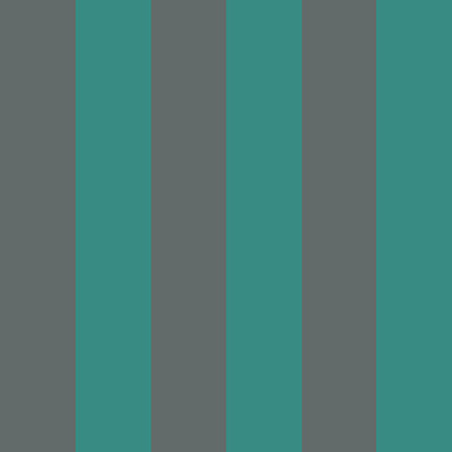 Cole & Son Wallcovering Glastonbury Str Teal+Charcoal