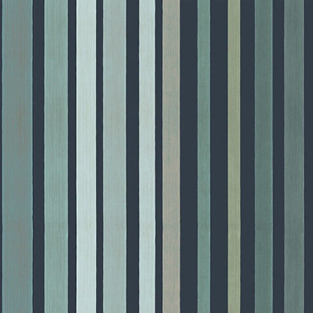 Cole & Son Wallcovering Carousel Stripe Frosty Green