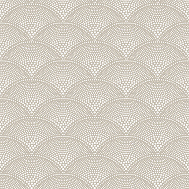 Cole & Son Wallcovering Feather Fan Taupe