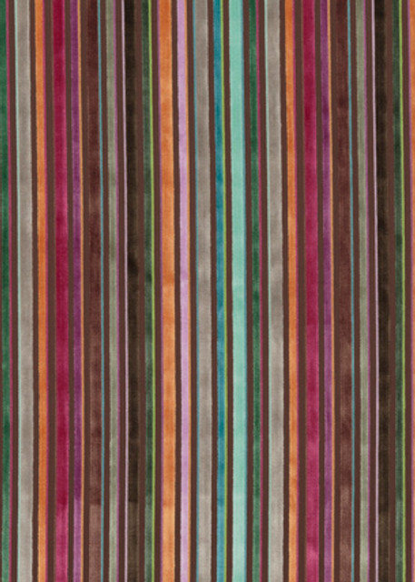 G P & J Baker Fabric Cardinal Stripe Jewel