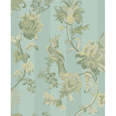 Cole & Son Wallcovering Zerzura Duck Egg & Olive