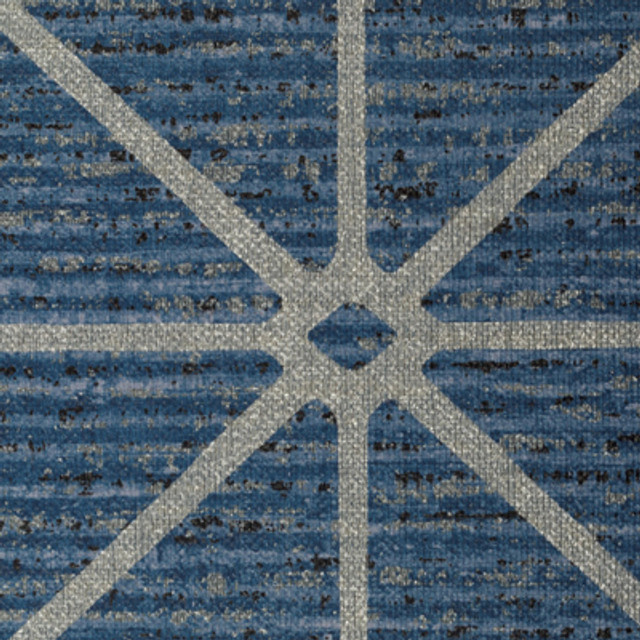 Winfield Thybony Wallcovering Radius Trellis Azure