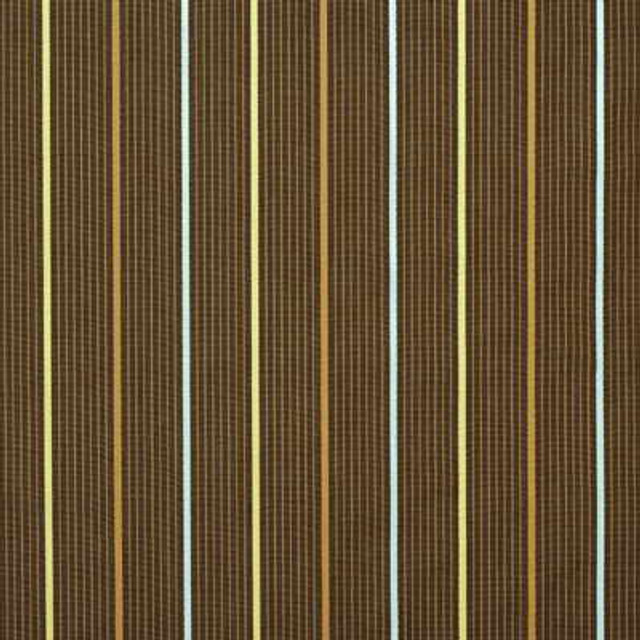 G P & J Baker Fabric Wolsey Stripe Chocolate G P & J Baker Fabric Wolsey Stripe Chocolate