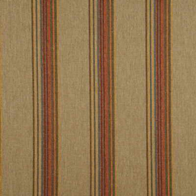 Mulberry Fabric Twelve Bar Stripe Sage/Sand/Wine