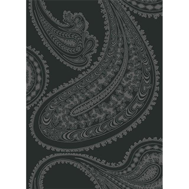 Cole & Son Fabric Rajapur Char Blk