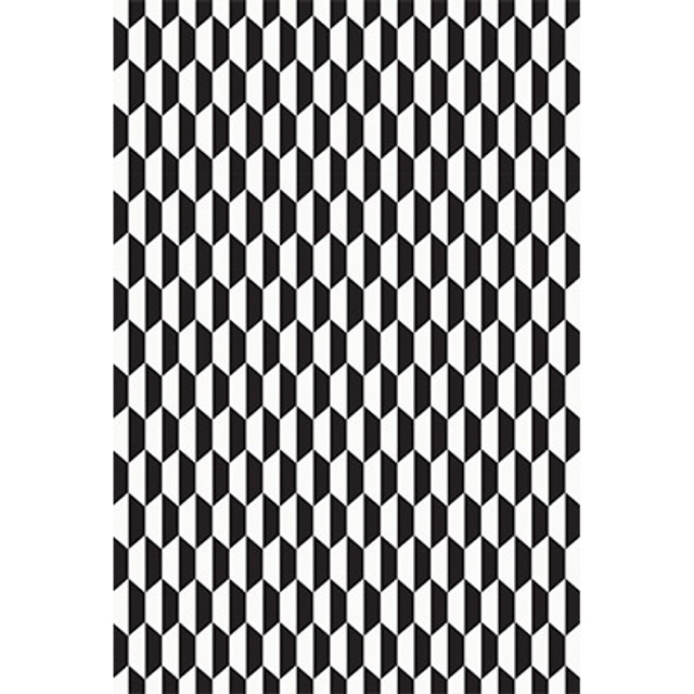Cole & Son Fabric Tile Blk Wht