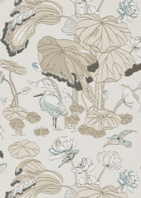 G P & J Baker Wallcovering Nympheus Linen