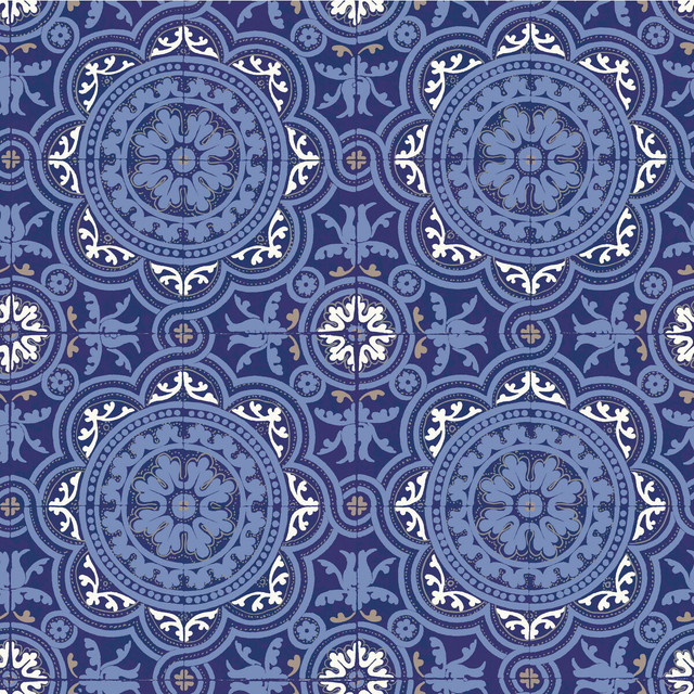 Cole & Son Wallcovering Piccadilly Blue COLE & SON ALBEMARLE PAPER - 100% United Kingdom - Horizontal: - and Vertical: 20.88 21 - My Fabric Connection -
