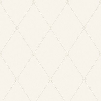 Cole & Son Wallcovering Large Georgian Rope Trellis Ivory