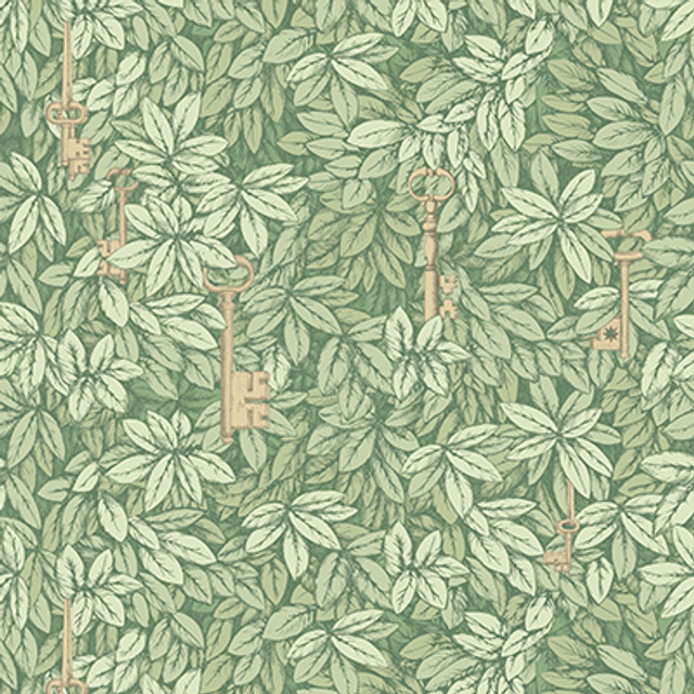 Cole & Son Wallcovering Chiavi Segrete Olive