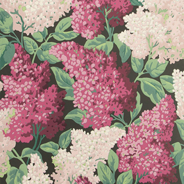 Cole & Son Wallcovering Lilac Magenta/Blush/Charco