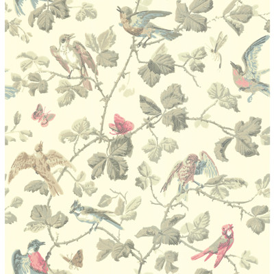 Cole & Son Wallcovering Winter Birds Linen