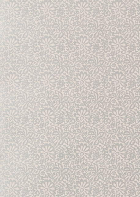 G P & J Baker Wallcovering Flora Silver