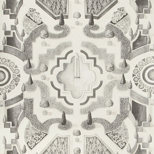 Cole & Son Wallcovering Topiary Soot
