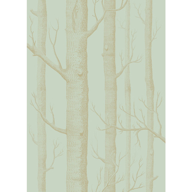 Cole & Son Wallcovering Woods Green/Gold