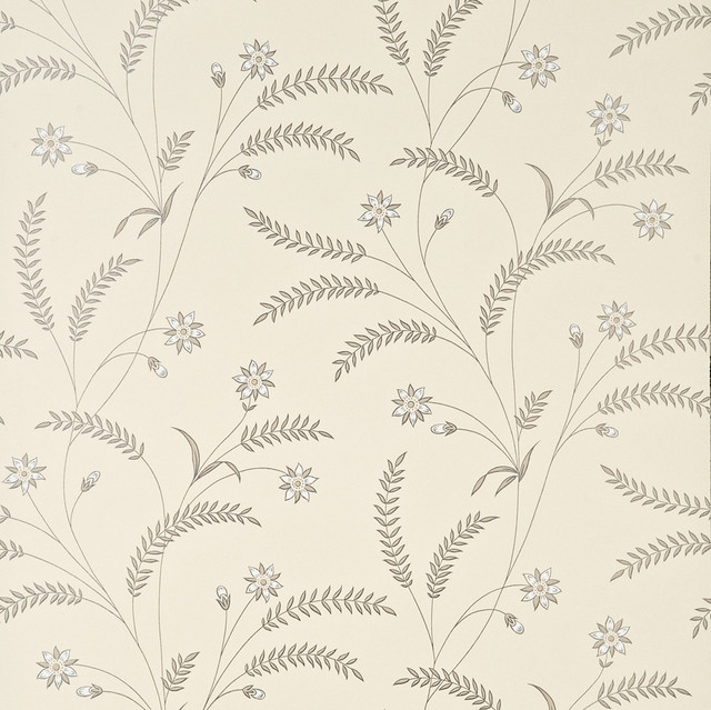 Baker Lifestyle Wallcovering Scampston Trail Silver