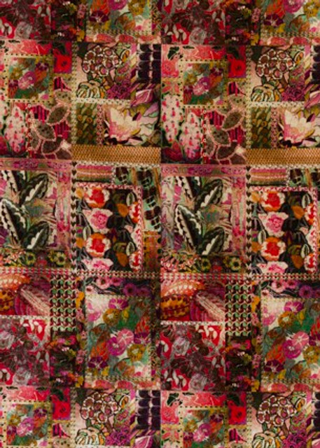 G P & J Baker Fabric Barcelona Magenta